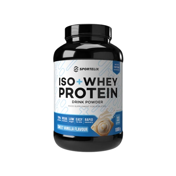 Sportelix ISO+Whey Protein fehérjepor (1000 gr)