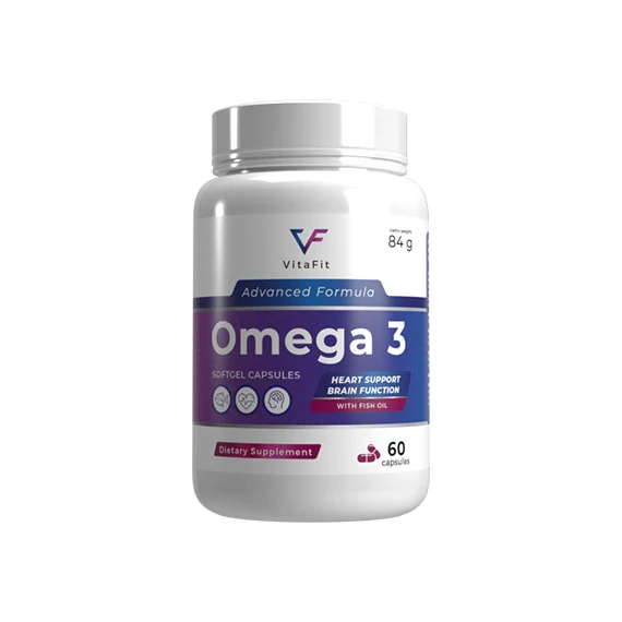 Omega-3 halolaj (60 lágyzselatin kapszula)