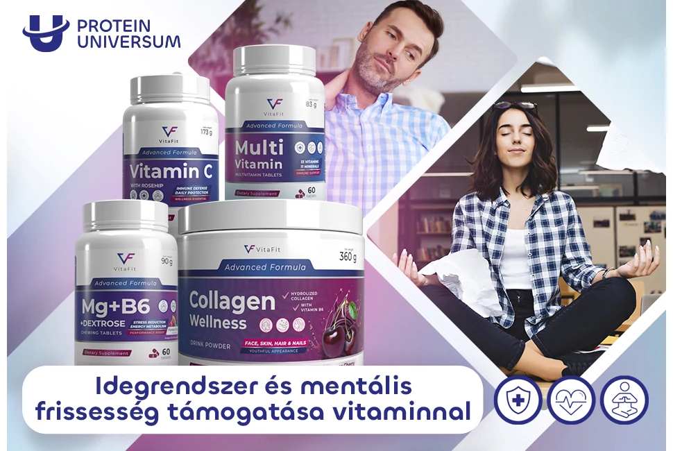 Idegrendszer és mentális frissesség támogatása vitaminnal
