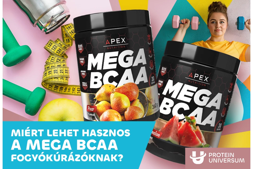 Miért lehet hasznos a Mega BCAA fogyókúrázóknak?