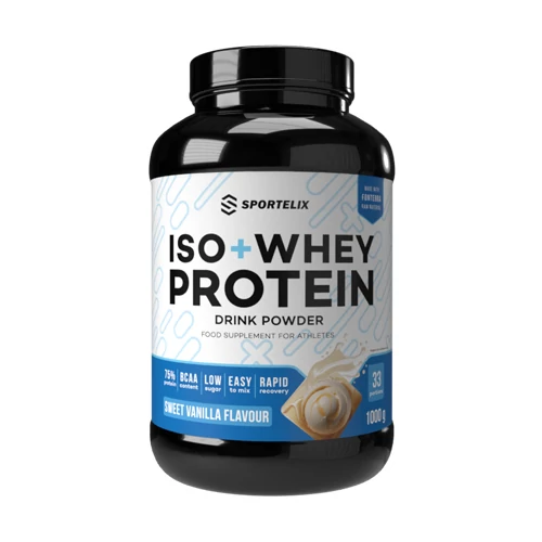 Sportelix ISO+Whey Protein fehérjepor (1000 gr)
